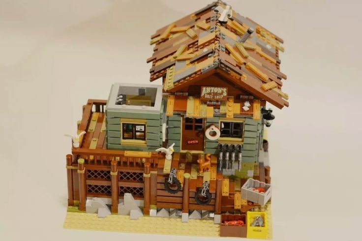 The LEGO 21310 Old Fishing Store combines rustic charm with charming design  - Jay's Brick Blog